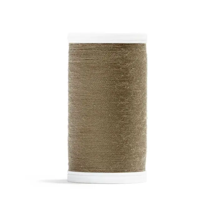 Nähgarn 100m 100% Polyester Grau-Braun Kostenloser Rückversand