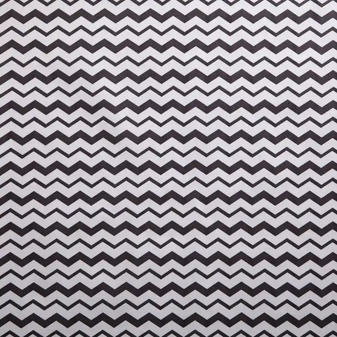 Kracherpreis Cretonne Chevron Terra Stoff 160 cm Breite