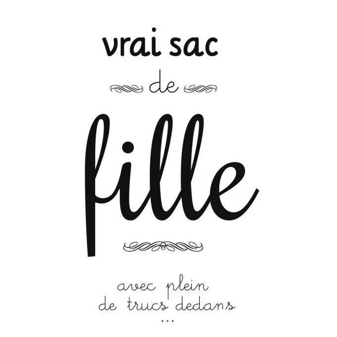 Bügelbild – Tasche Neuheit