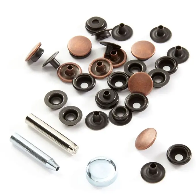 Druckknopf ohne Naht für schwere Stoffe, mit Befestigung Nur Für Kurze Zeit