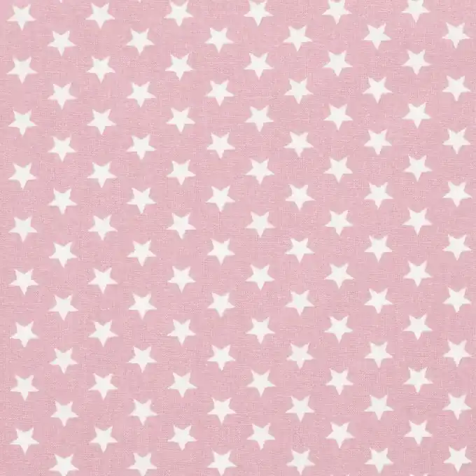 Echt Baumwollstoff Sterne-Print 140 cm Breite