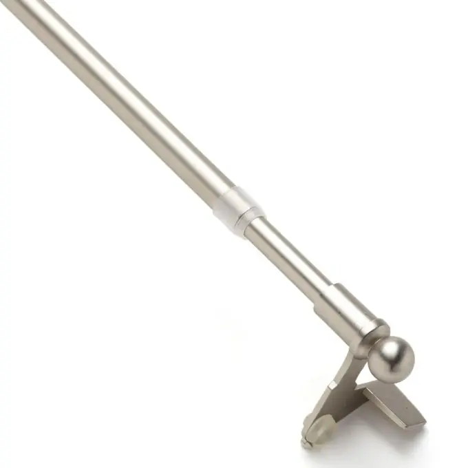 Gleich Bestellen Klemmstange Gardinenstange Nickel matt 40-60 cm