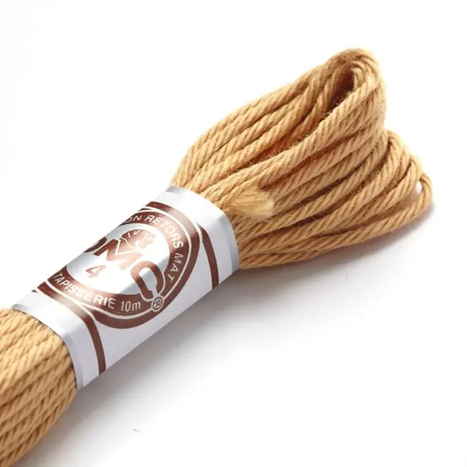 Top-Angebot Zwirnsfaden für Stickerei, mattes Braun – COL 2436