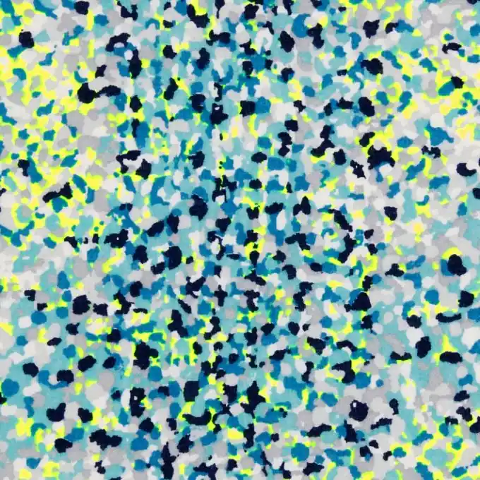 Gratis Versand Baumwollstoff Leicht Gepunktet Neon 145cm Breite