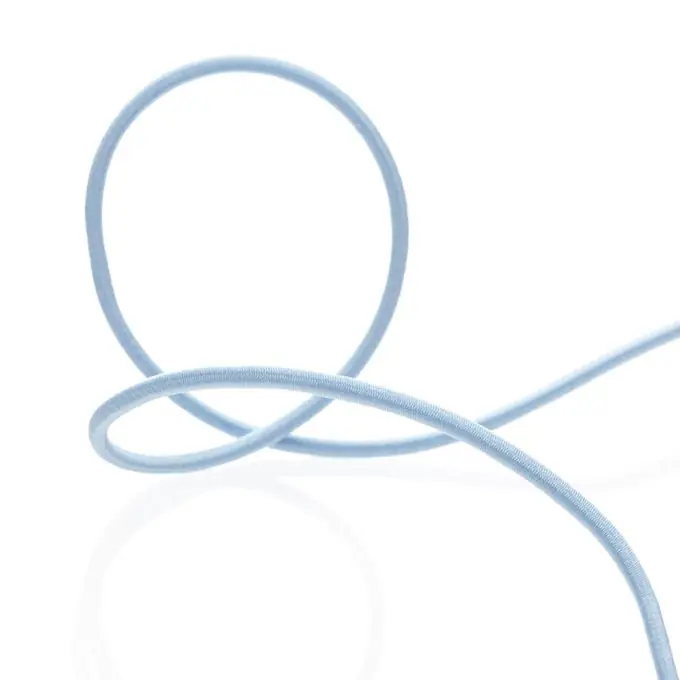 Nur Für Kurze Zeit Elastikkordel 2,4 mm Himmelblau