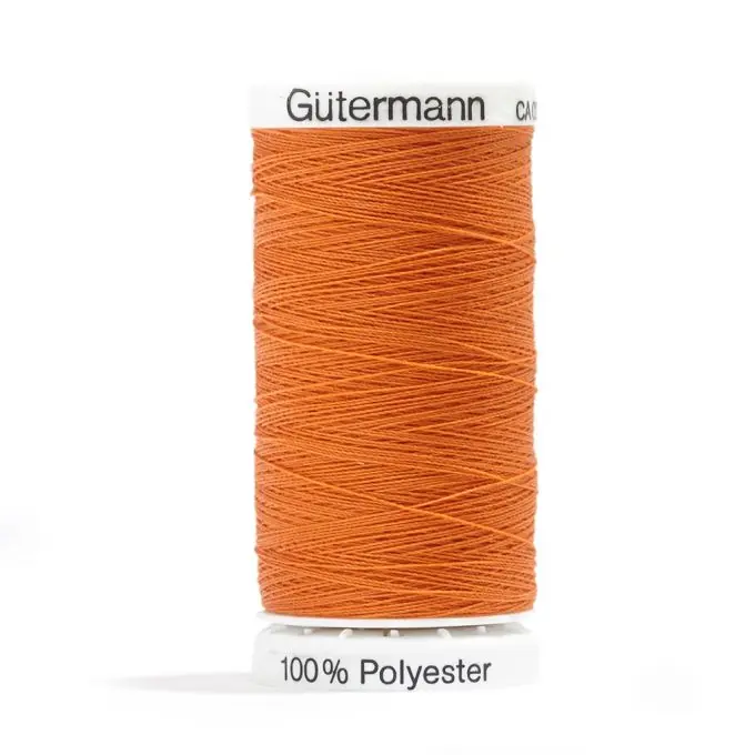 Original Polyestergarnspule Gütermann – Gelb – Orangefarben – COL 982