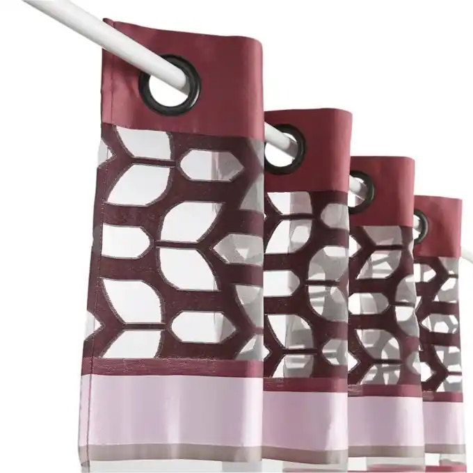 Geprüft Reiskornvorhang 140×240 cm – Elegante Gardine