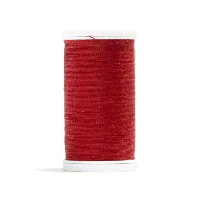 Echt 100 % Polyester Nähgarnspule 100m rot