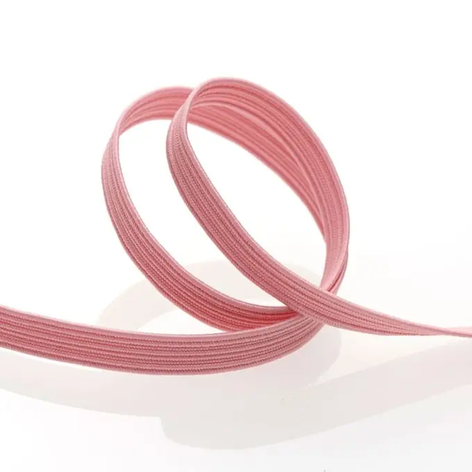 Elastisches Band mit Flechtoptik für Tanzschuhe, rosafarben, 5 mm Online Kaufen