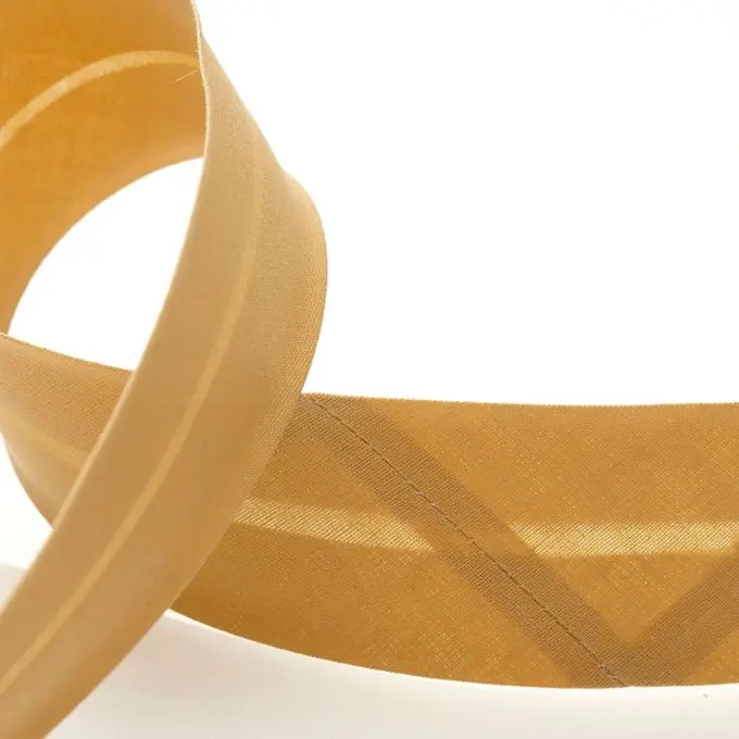 Begrenztes Angebot Schrägband für alle Textilien – Camel, 40 mm