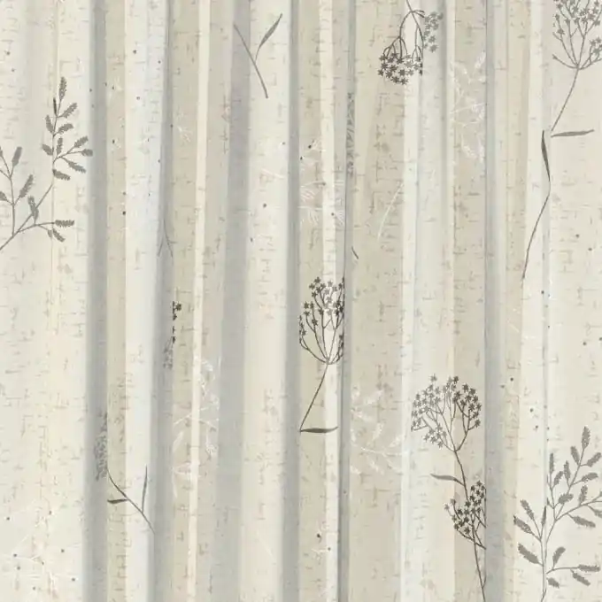 Rabatt Gardinenstoff Natur