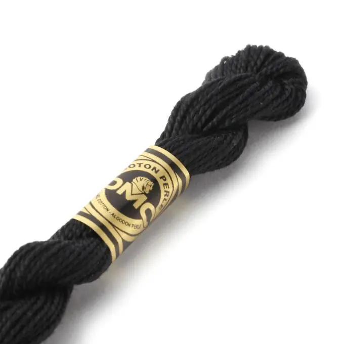 Perlgarn aus Baumwolle für Stickerei DMC – Weiß bis Schwarz Günstig