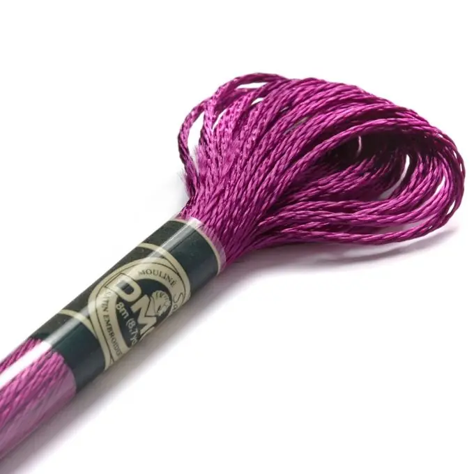 Mouliné-Faden Variation für Stickerei – satin violet Preis Gesenkt