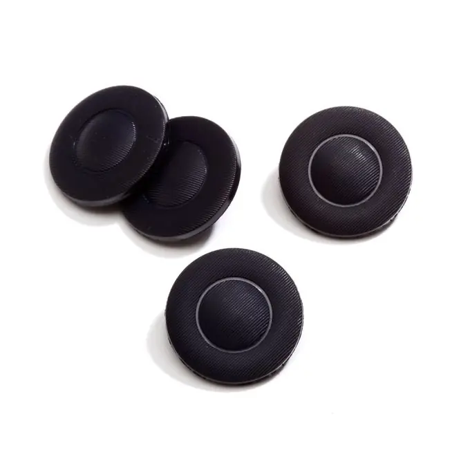 Exklusiv Marineblauer Stoffknopf 18mm – Fußbefestigung