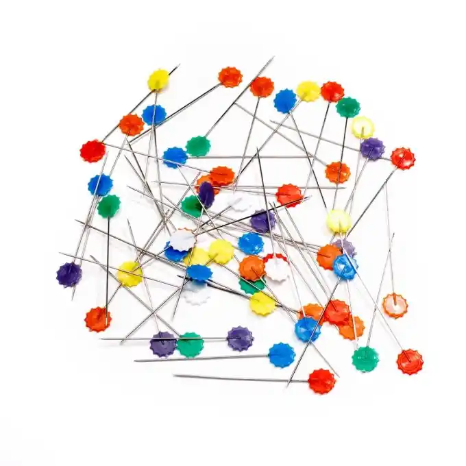 Markenware Blumenkopf Stecknadeln 40x6mm – Bastelzubehör