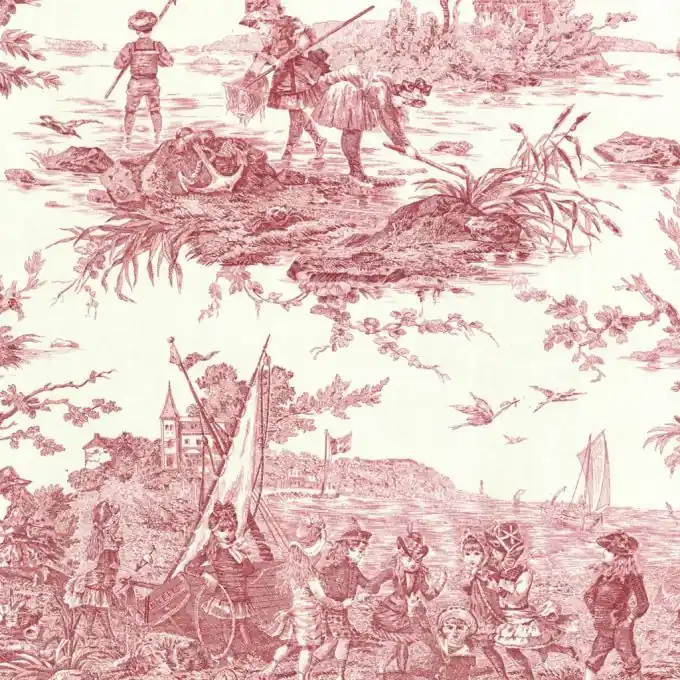 Wasserfestes Bachette-Gewebe 280cm Breite Histoire d’Eau Gratis Versand