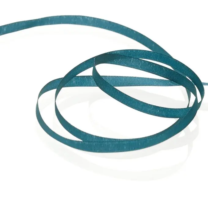 Bändchen zum Sticken, dunkelgrün, 4 mm Geprüft