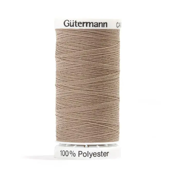 Polyestergarnspule Gütermann – Beige – Braun – COL 724 Preiswert