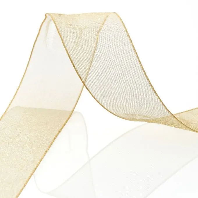 Neu Organdy-Band – Goldfarben