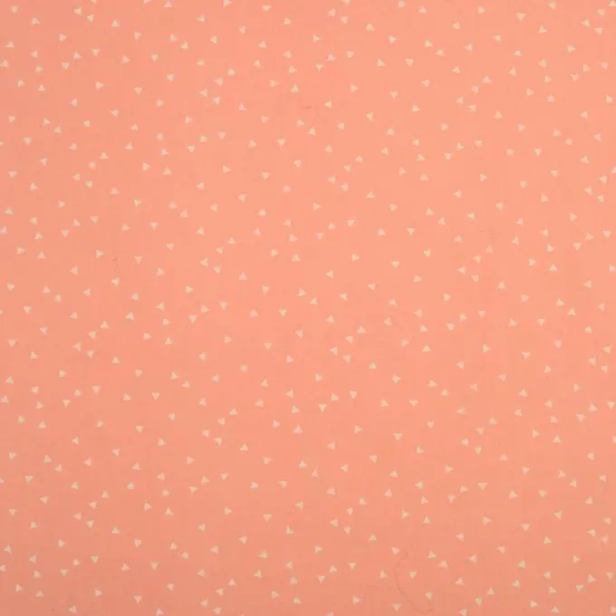 Highlight Popeline-Stoff Dreiecke Rosa 145cm Breite