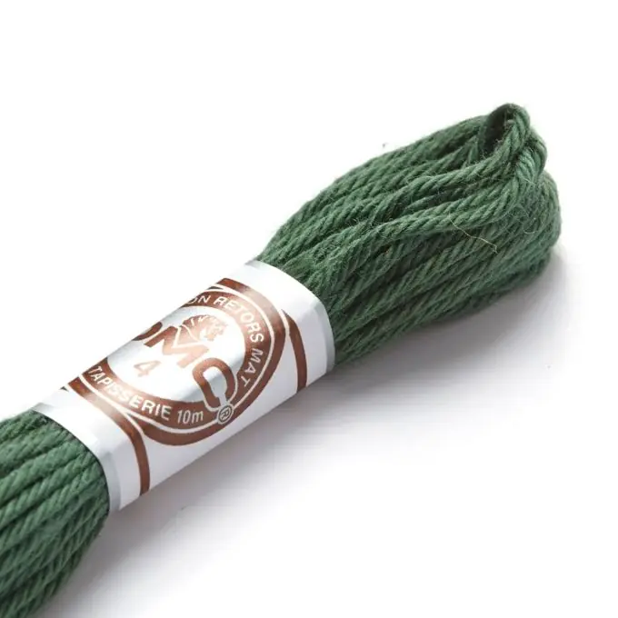 Neu Im Sortiment Zwirnsfaden für Stickerei, mattes Grün – COL 2319