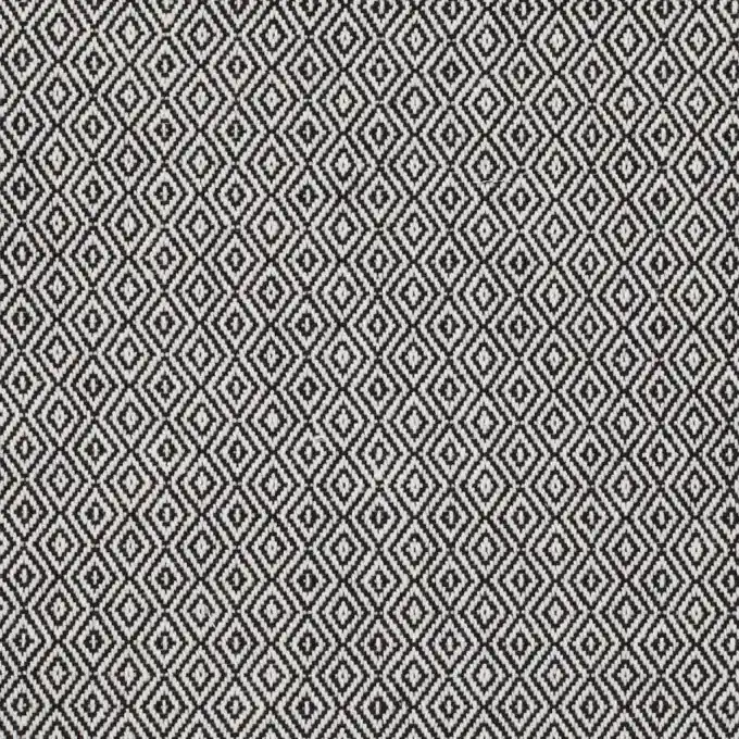 Baumwollstoff Schwarz-Weiß Diamanten 150cm Breite Neuheit