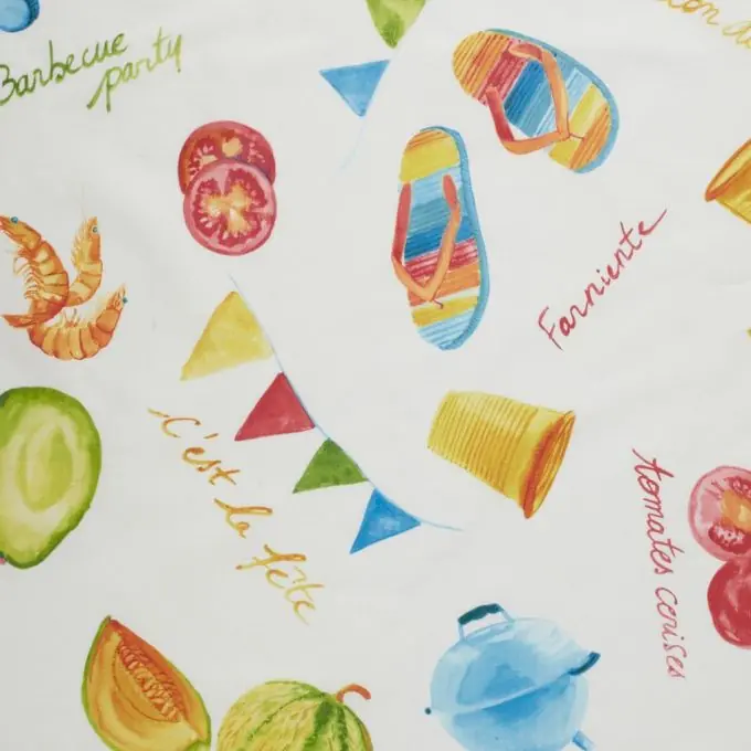 Kostenfreie Lieferung Beschichteter Baumwollstoff Grill