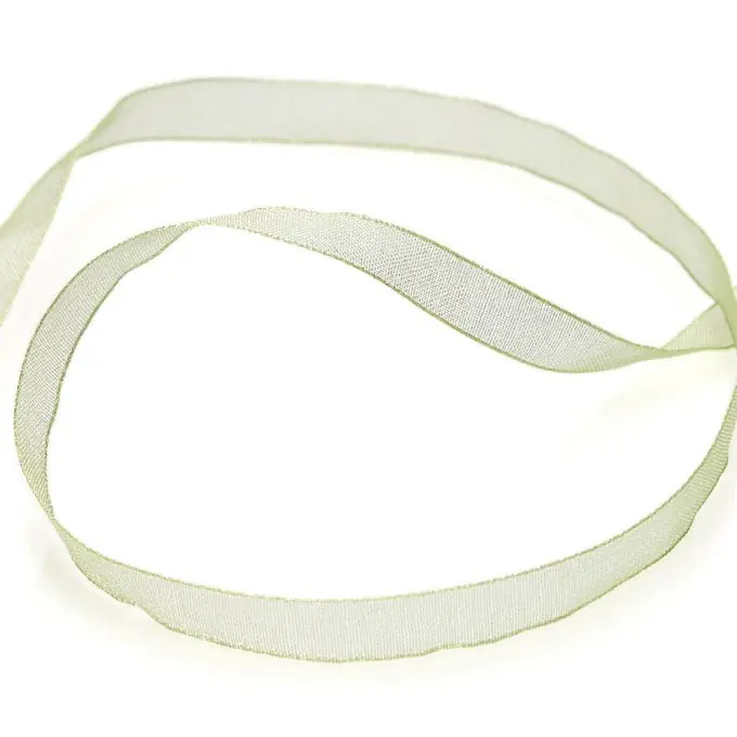 Großhandel Organdy-Band – Anisgrün