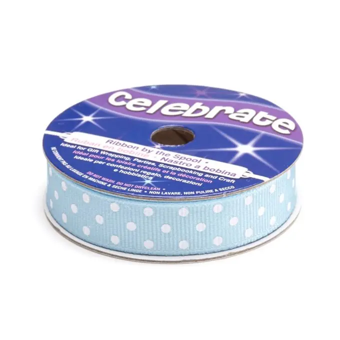 Preiswert Grobkörnige Bandspule, blau und weiß