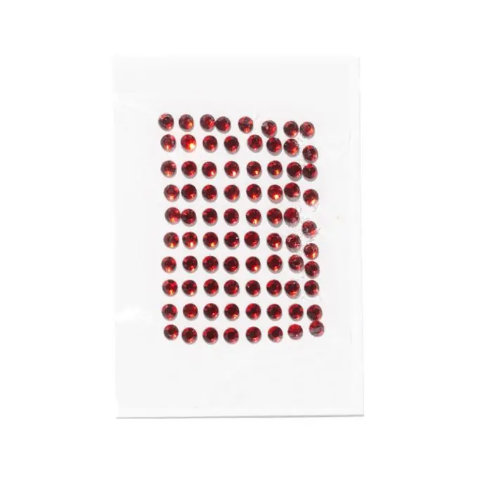 Thermoklebender Strass, rot Mega-Angebot