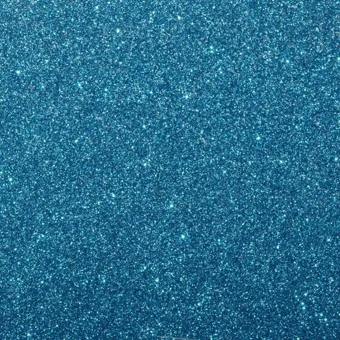 Jetzt Zugreifen Thermoklebende Verzierung mit Pailletten, blau