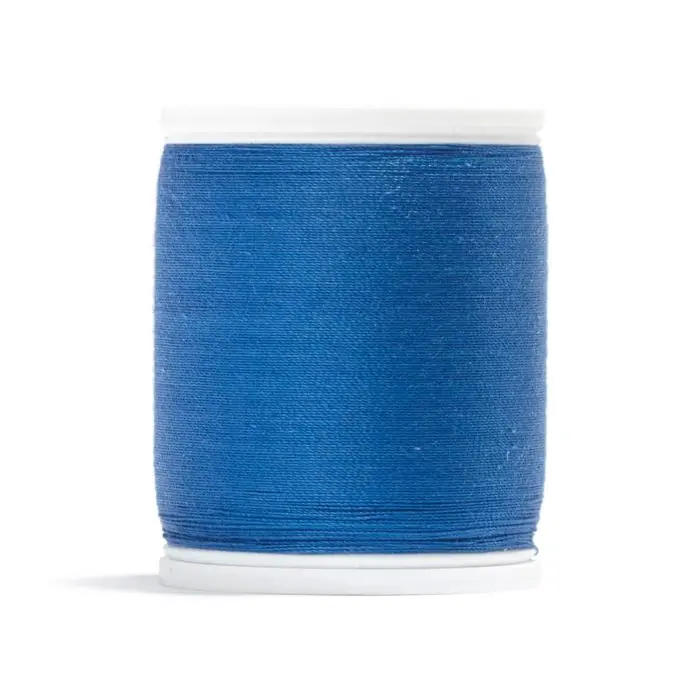 Solange Der Vorrat Reicht Baumwollgarnspule Mondial Tissus, blau, 500 Meter
