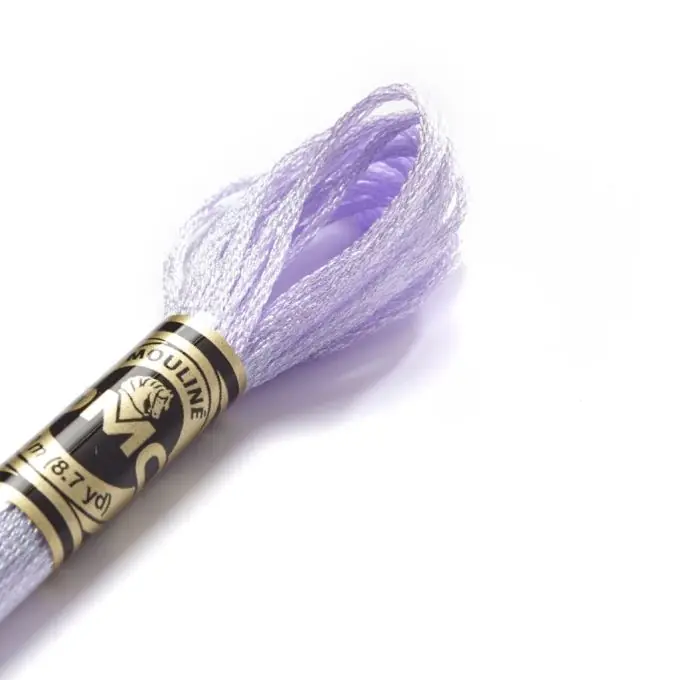 Garantierte Lieferung Mouliné-Fäden 8 m rosa violet