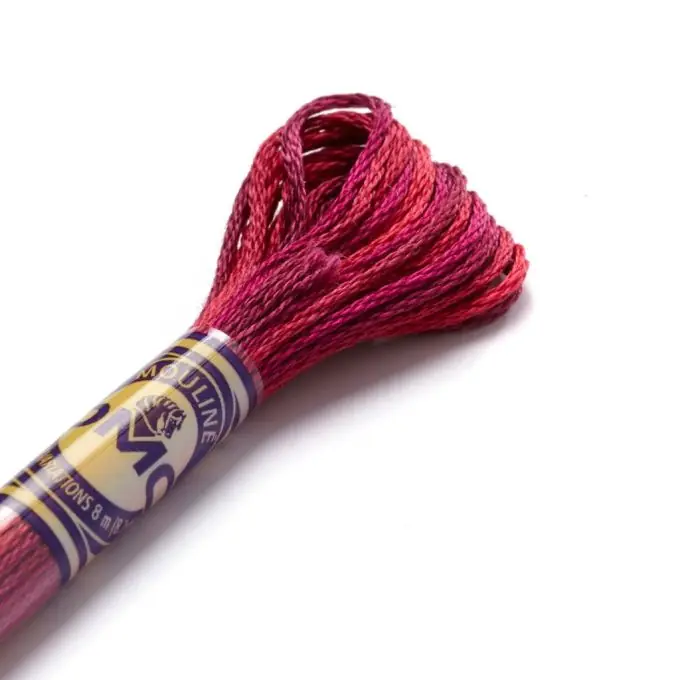 Mouliné-Faden Variation für Stickerei – Rot – COL 4210 Kracherpreis