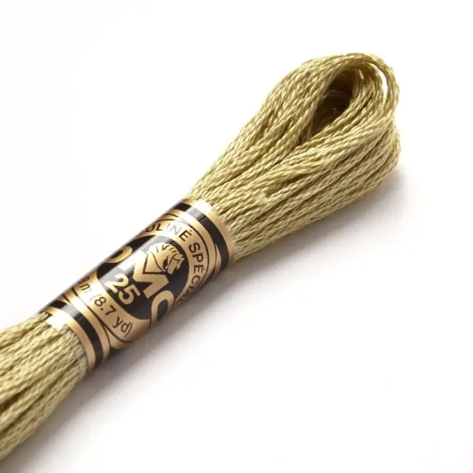 Top-Angebot Mouliné-Faden für Stickerei – Grüntöne – COL 3013