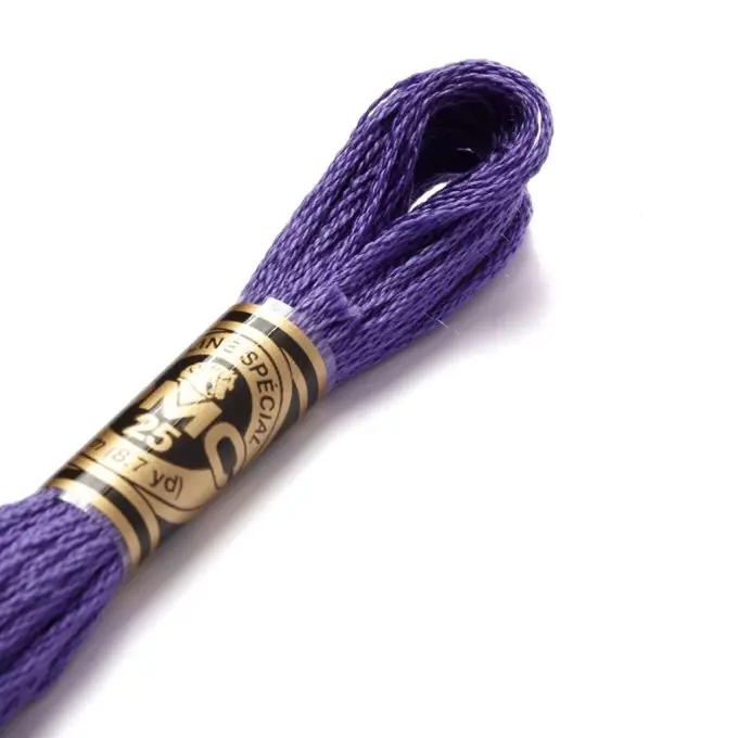 Direkt Vom Hersteller Mouliné-Faden für Stickerei – Rosa-violette Töne – COL 333