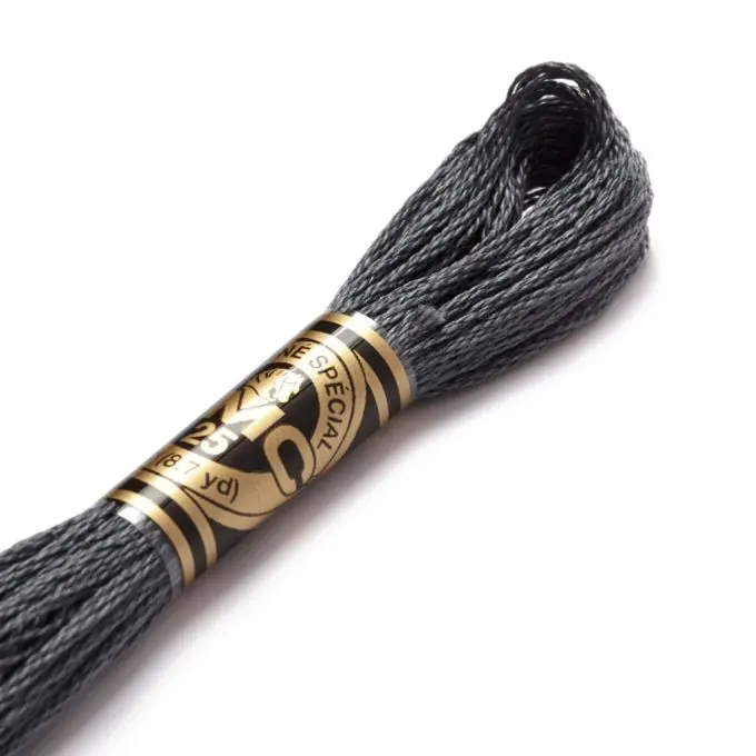 Mouliné-Faden für Stickerei – Grautöne – COL 413 Online Kaufen