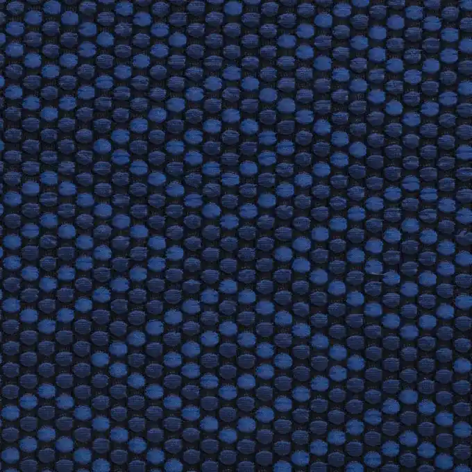 Super-Preis Geometrischer Jacquard-Stoff Blau 137cm Breite