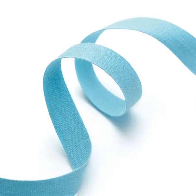 Mengenrabatt Baumwollband, türkis