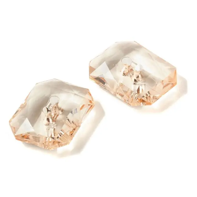 Sofort Bestellen Schmuckknöpfe Diamanten 25x32mm – Beige