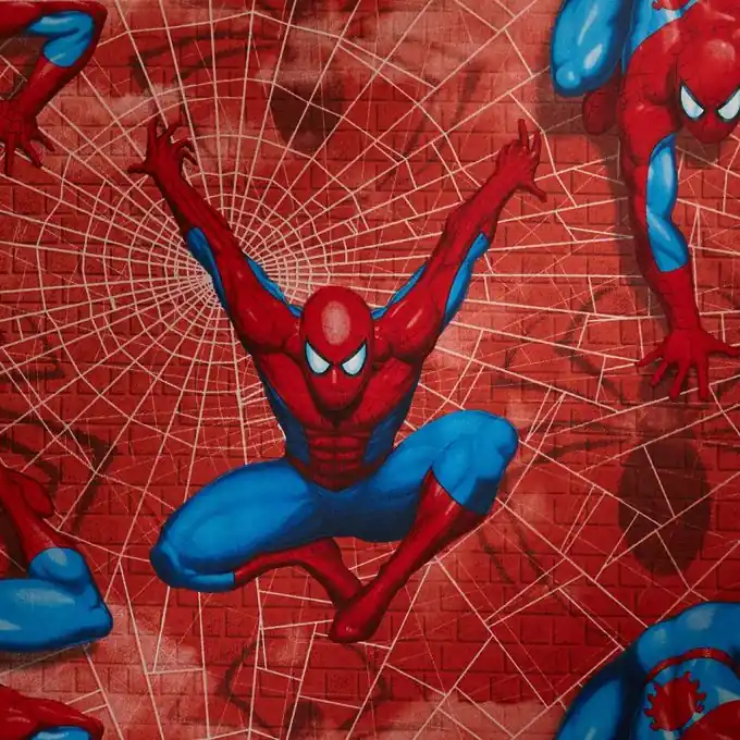 Spiderman Baumwollstoff 140cm Breite Garantierte Lieferung