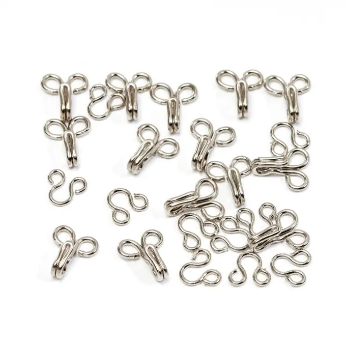 Premium Vernickelte Haken Nr. 3