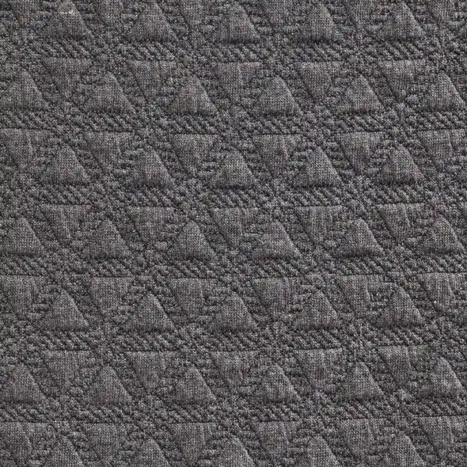 Echt Dreieck-Meshstoff Dunkelgrau 158 cm Breite