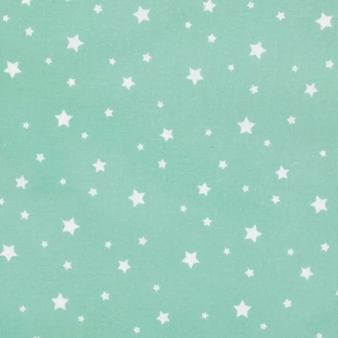 Sternenmuster Cretonne Beschichteter Stoff 150 cm Breit Neu Im Sortiment