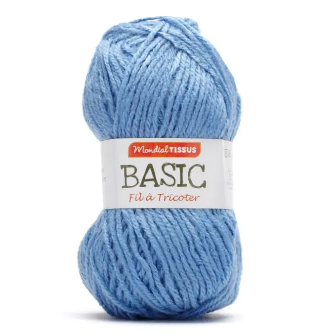 Limited Edition Strickgarnknäuel Basic, blau