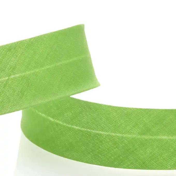 Markenware Schrägband für alle Textilien – Anisgrün, 30 mm