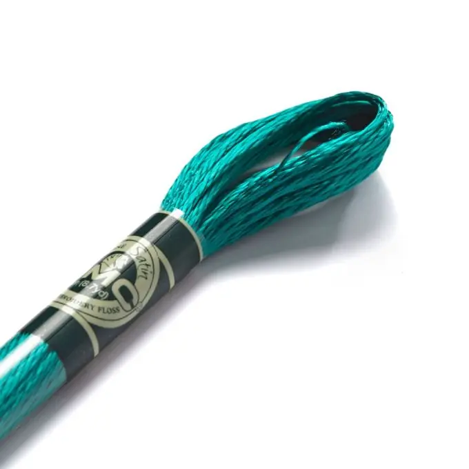 Geld-Zurück-Garantie Mouliné-Faden Variation für Stickerei – satin grün