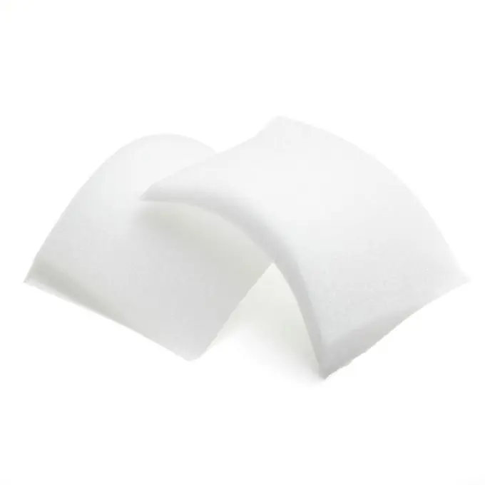Meistverkauft SCHULTERPOLSTER AUS SCHAUM GERADE 20MM COL.WEISS