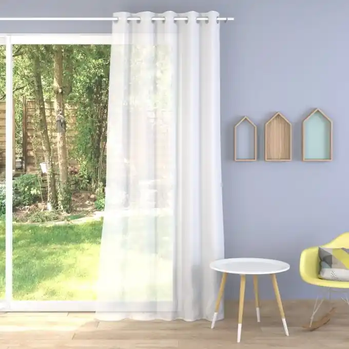 Online Kaufen Beschwerte Gardinen Linette, naturfarben, in großer Breite