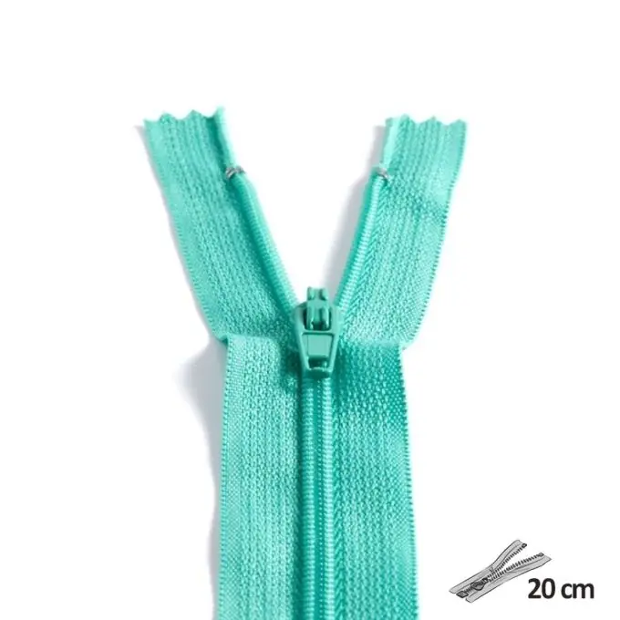 Nicht trennbarer Reißverschluss aus Polyester – Mintgrün Nur Für Kurze Zeit